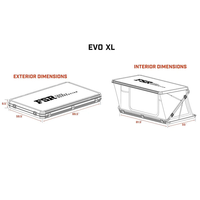Freespirit Recreation Evolution V3 XL Rooftop Tent