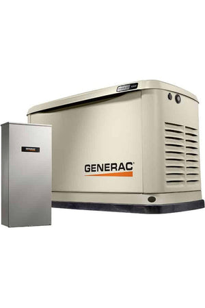 Generac Guardian 10kW Standby Generator with 100-Amp 16-Circuit Automatic Transfer Switch | 7172