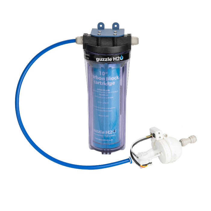 Guzzle H2O Stealth Flex Built-In Water Filtration & Purification System