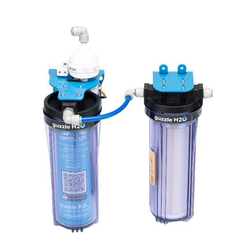 Guzzle H2O Stealth 2x10 Built-In Water Filtration & Purification System