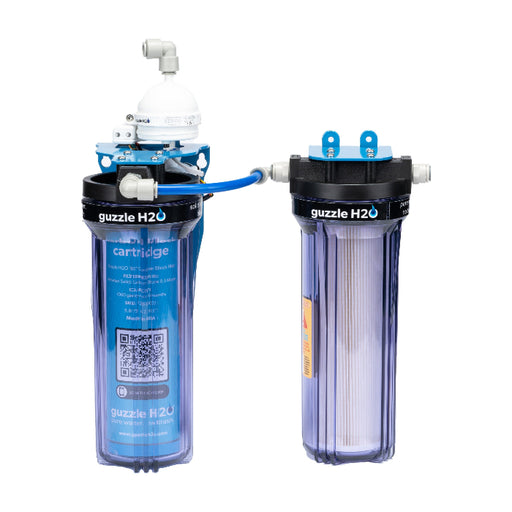 Guzzle H2O Stealth 2x10 Built-In Water Filtration & Purification System