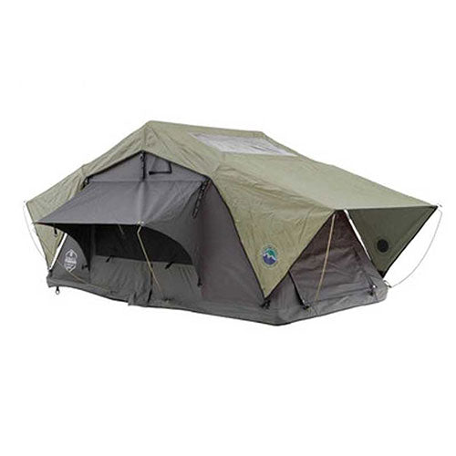 soft shell roof top tents Overland Vehicle Systems 18439936 Nomadic 3 Standard Roof Top Tent
