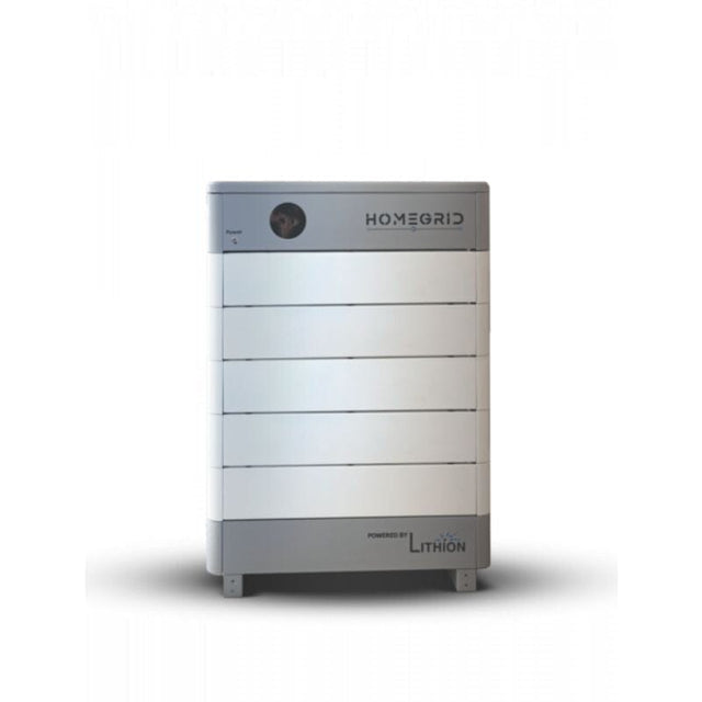 HomeGrid STACK'D Lithium Battery Bank | USA MADE & 10-Year Warranty
