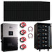 EG4 Complete Hybrid Solar Kit - 12,000W 120/240V Output + 30.72kWh EG4 Lithium Powerwall + 14,000 Watts of Solar PV