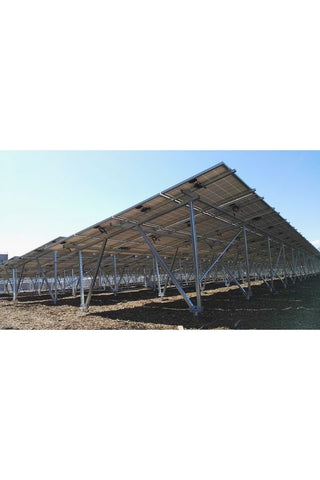 Image of Chiko GroundFlex U2V Solar Panel Ground Mount Kit | Ground Screws