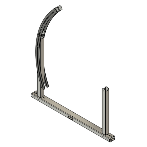 IntegraRack IR-45ASA Solar Panel Ground Mount | 15-45 Degree Adjustable Angle | Aircraft Grade Aluminum