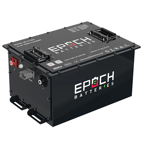 Epoch 48V 105Ah Lithium (LiFePO4) Golf Cart Battery - Complete Kit