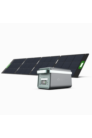 Yoshino Power B2000 SST 2000W Portable Solid State Solar Generator Includes 200W Solar Panel