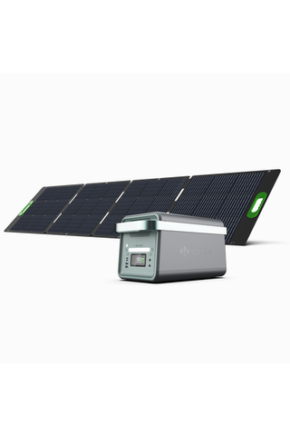 Image of Yoshino Power B2000 SST 2000W Portable Solid State Solar Generator Includes 200W Solar Panel