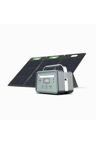 Yoshino Power B660 SST 660W Portable Solid State Solar Generator Includes (1) 100W Solar Panel