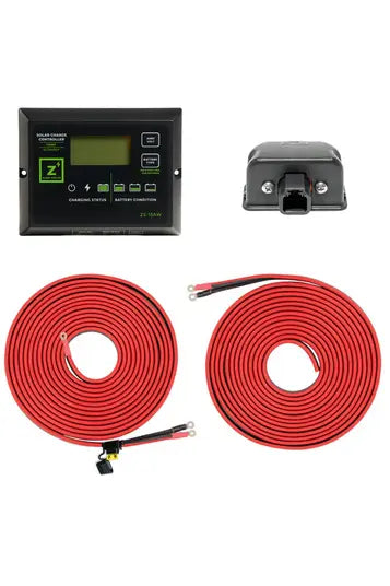 Zamp Solar 15 Amp Controller and Wiring Integration Kit (up to 270 Watts)