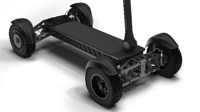 CycleBoard X-Quad 3000 Electric Scooter