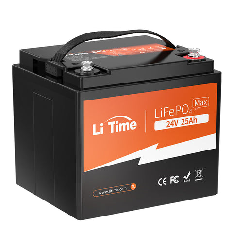 Image of LiTime 24V 25Ah Lithium Mobility Scooter & Electric Wheelchair Batteries