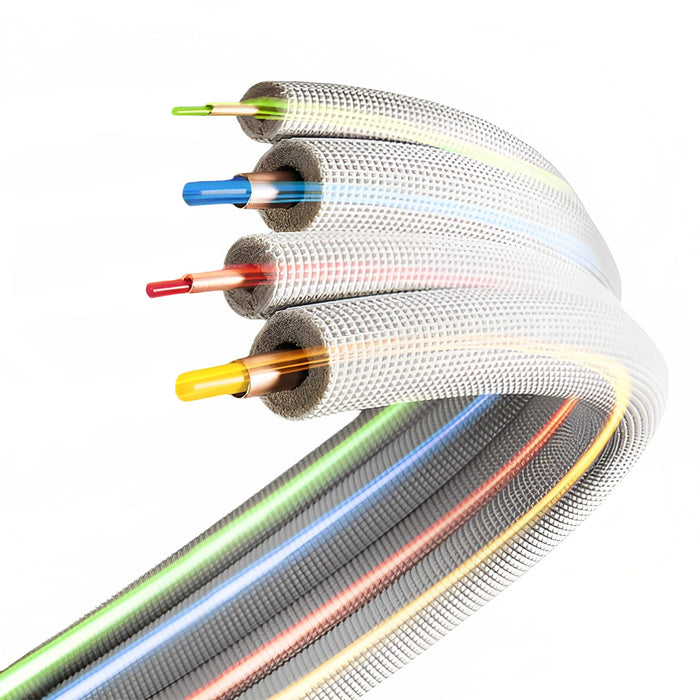 Pioneer® BendAid™ Flexible Easy Bender Kit for Split System Copper Linesets - 13 Ft.