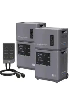 2 x Mango Power E Portable Power Station & M-Socket Pro