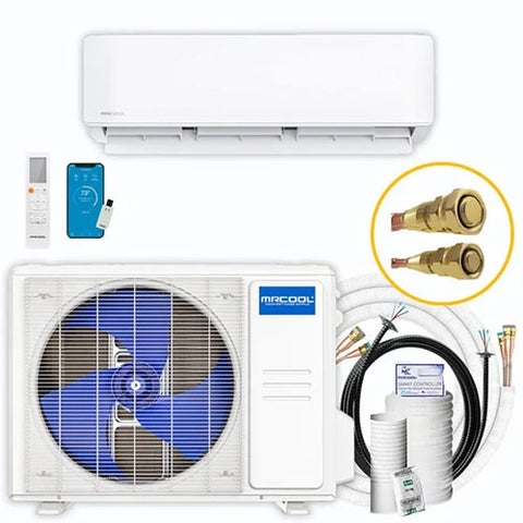 Image of MRCOOL DIY 24K 24,000 BTU 20.5 SEER 4th Gen Ductless Mini Split Air Conditioner and Heat Pump - 230V