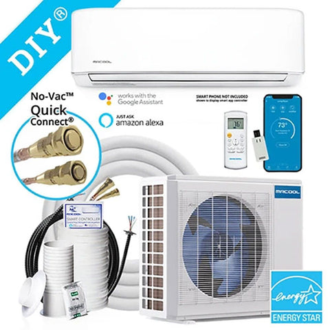 Image of MRCOOL DIY 36K 36,000 BTU 18 SEER 4th Gen Ductless Mini Split Air Conditioner and Heat Pump - 230V