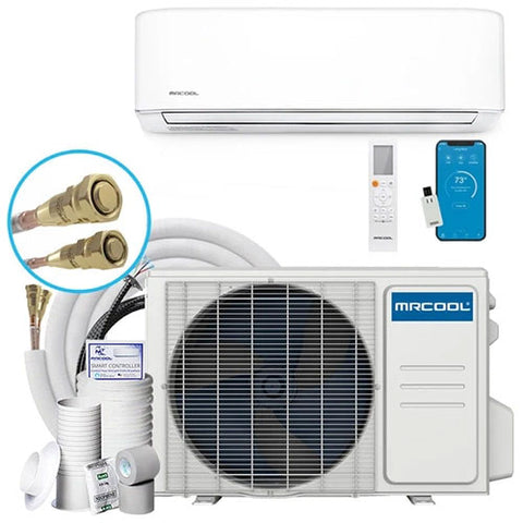 Image of MRCOOL DIY Easy Pro 12K 12,000 BTU 18 SEER Ductless Mini Split Air Conditioner and Heat Pump - 115V