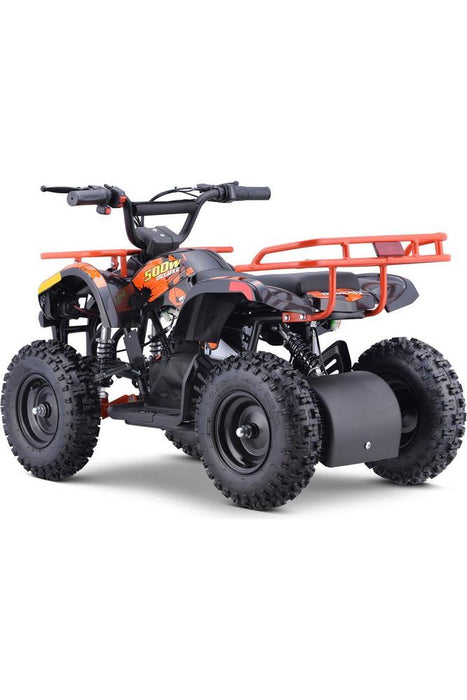 MotoTec 36v 500w Sonora Kids ATV Orange