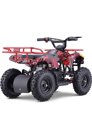 MotoTec 36v 500w Sonora Kids ATV Red Flame