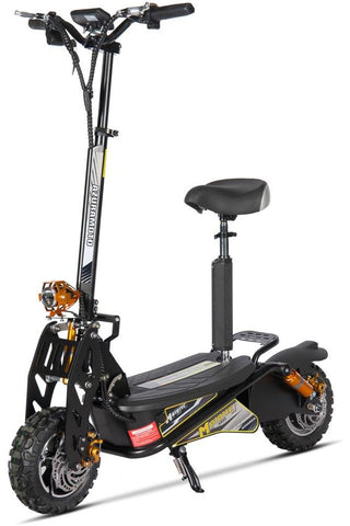 Image of MotoTec Ares 48v 1600w Electric Scooter Black