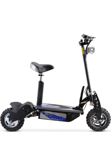 MotoTec Chaos 2000w 60v Lithium Electric Scooter Black