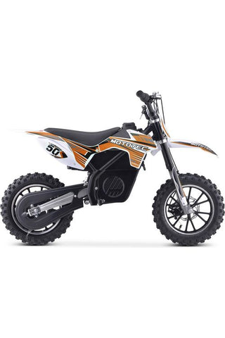 Image of MotoTec 24v 500w Gazella Electric Dirt Bike Orange
