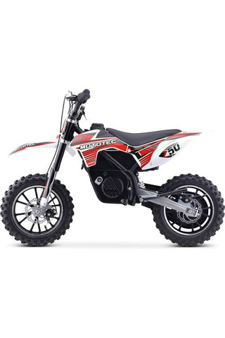 Image of MotoTec 24v 500w Gazella Electric Dirt Bike Red