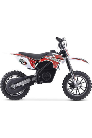 Image of MotoTec 24v 500w Gazella Electric Dirt Bike Red