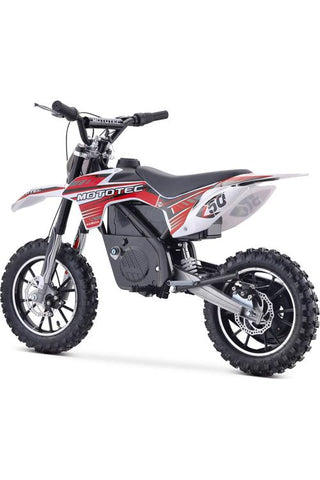 Image of MotoTec 24v 500w Gazella Electric Dirt Bike Red