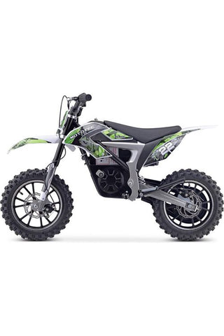 Image of MotoTec 36v 500w Demon Electric Dirt Bike Lithium Green