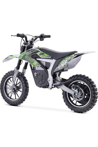 Image of MotoTec 36v 500w Demon Electric Dirt Bike Lithium Green