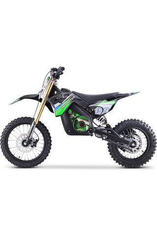 Image of MotoTec 48v Pro Electric Dirt Bike 1600w Lithium Green