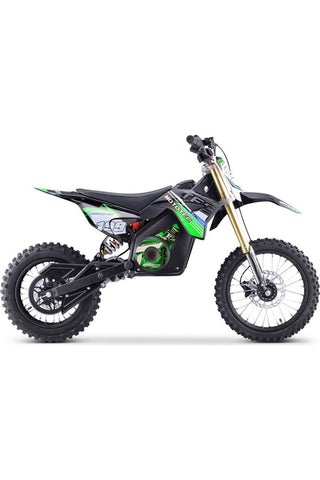 Image of MotoTec 48v Pro Electric Dirt Bike 1600w Lithium Green