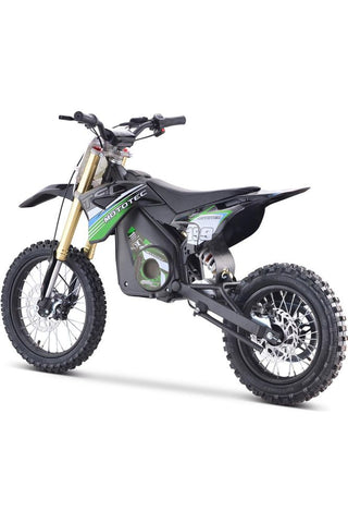 Image of MotoTec 48v Pro Electric Dirt Bike 1600w Lithium Green