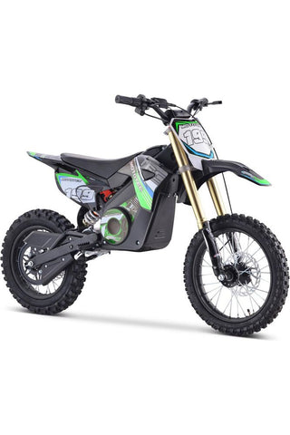 Image of MotoTec 48v Pro Electric Dirt Bike 1600w Lithium Green