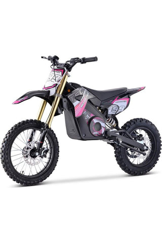 Image of MotoTec 48v Pro Electric Dirt Bike 1600w Lithium Pink
