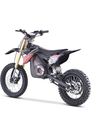 Image of MotoTec 48v Pro Electric Dirt Bike 1600w Lithium Red