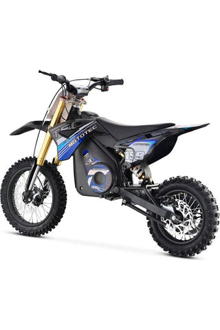 Image of MotoTec 36v Pro Electric Dirt Bike 1000w Lithium Blue