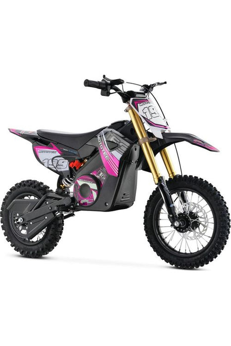 MotoTec 36v Pro Electric Dirt Bike 1000w Lithium Pink