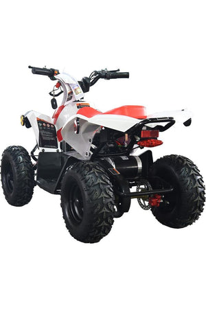 MotoTec E-Bully 36v 1000w ATV White