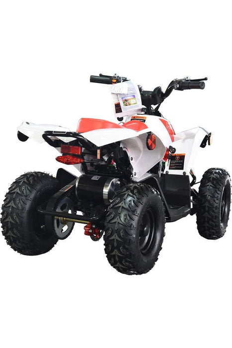 MotoTec E-Bully 36v 1000w ATV White