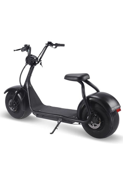 MotoTec Fat Tire 60v 18ah 2000w Lithium Electric Scooter Black ...