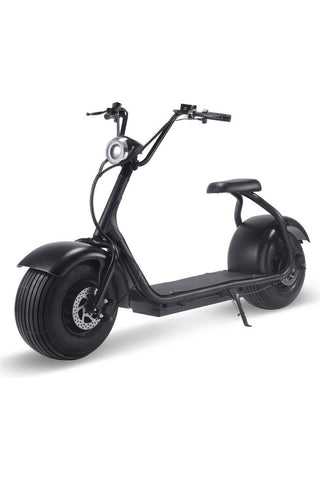 Image of MotoTec Fat Tire 60v 18ah 2000w Lithium Electric Scooter Black