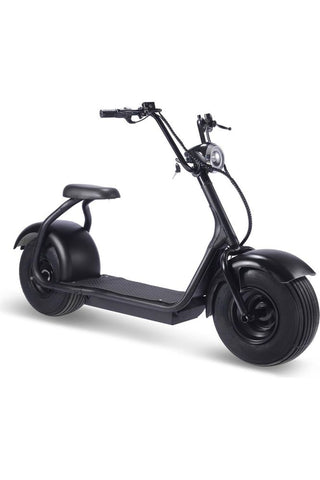 Image of MotoTec Fat Tire 60v 18ah 2000w Lithium Electric Scooter Black
