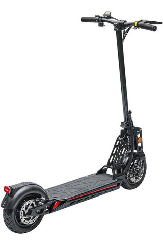 Image of MotoTec Free Ride 48v 600w Lithium Electric Scooter Black