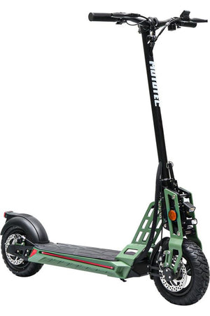 MotoTec Free Ride 48v 600w Lithium Electric Scooter Green