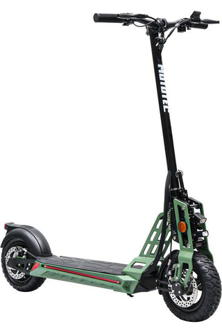Image of MotoTec Free Ride 48v 600w Lithium Electric Scooter Green