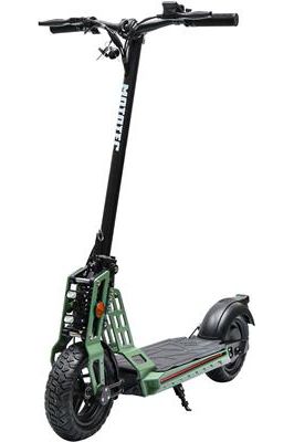 Image of MotoTec Free Ride 48v 600w Lithium Electric Scooter Green