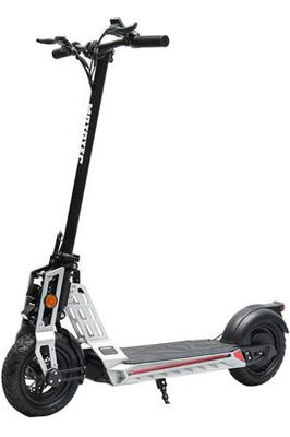 Image of MotoTec Free Ride 48v 600w Lithium Electric Scooter Silver
